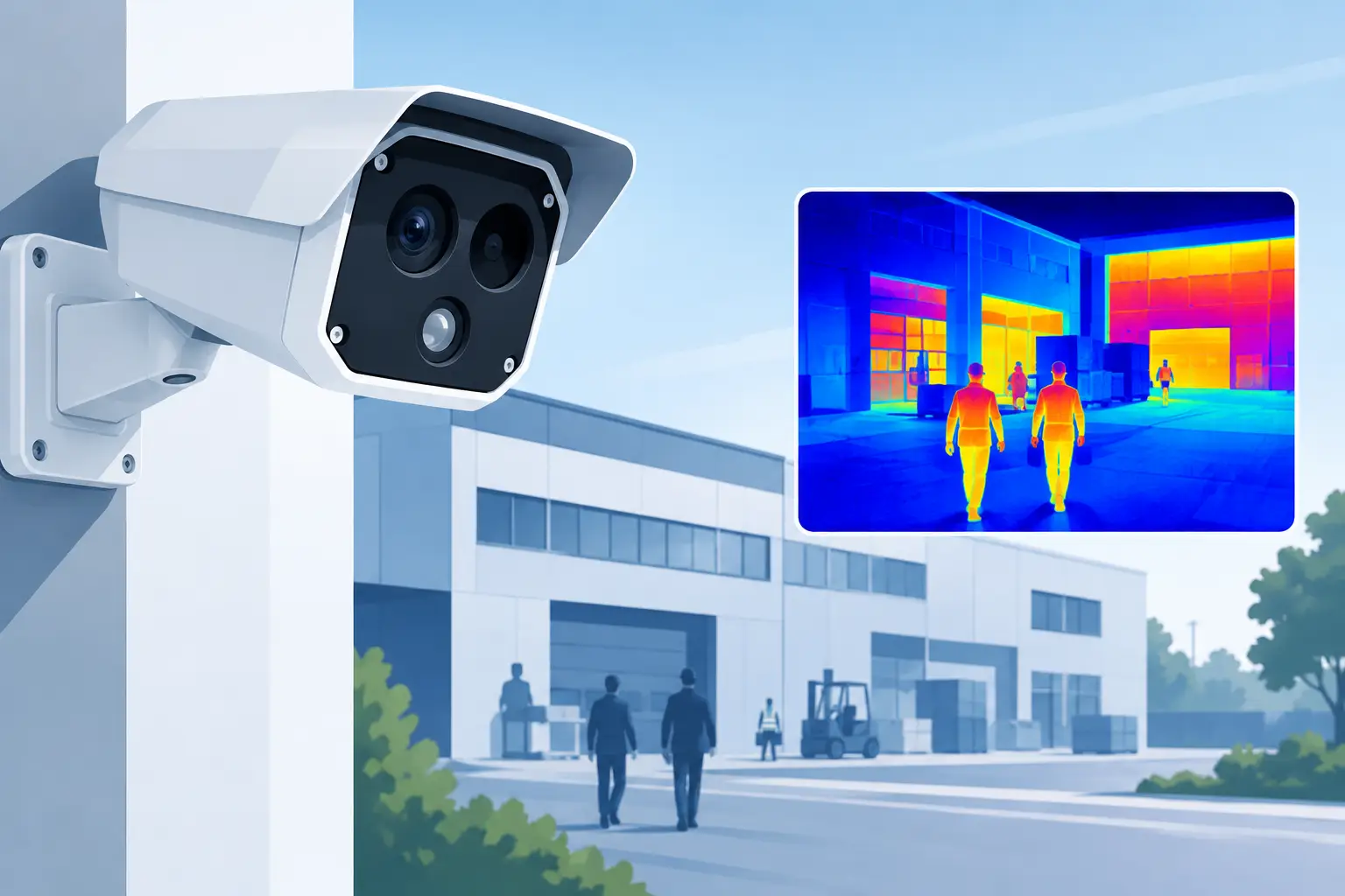 Mobotix Wärmebildkamera Test für Unternehmen
